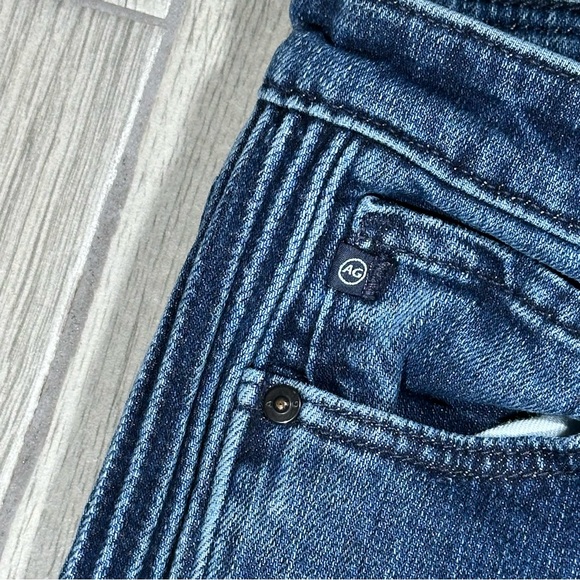 AG ADRIANO GOLDSCHMIED The PRIMA ANKLE PINTUCKED Cigarette Ankle Jeans 26 - Picture 4 of 13